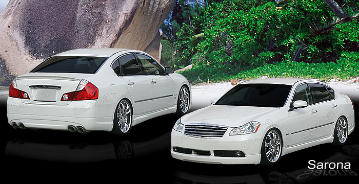 Custom Infiniti M45  Sedan Body Kit (2006 - 2007) - $1450.00 (Manufacturer Sarona, Part #IF-012-KT)